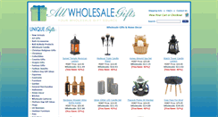 Desktop Screenshot of allwholesalegifts.com